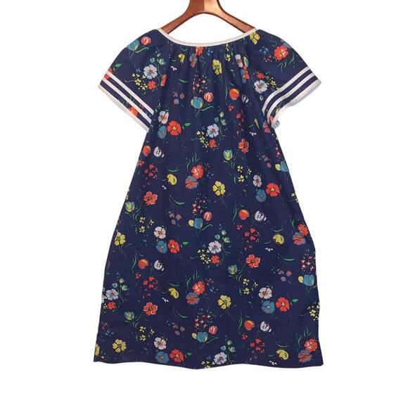 Vintage Models Housecoat Robe Snap Front Floral - Picture 3 of 6